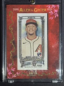 ketel marte arizona diamondbacks mini numbered 07of10 allen ginter