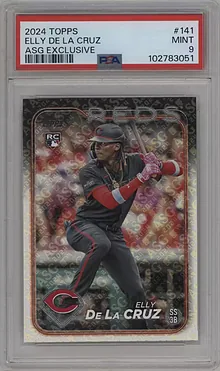 elly de la cruz 2024 topps all star fame 141 psa